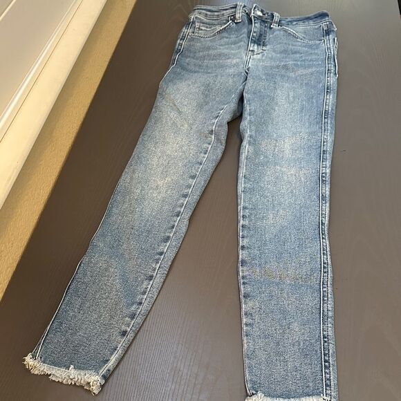 We The Free Denim - We The Free (Free People) Light Blue Cropped Jeans